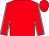 Red, white seams on sleeves, red cap