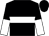 Black, white hoop, halved sleeves
