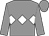 Grey body, white diamond hoop, grey arms, grey cap