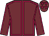 Garnet body, rose seams, garnet arms, rose seams, garnet cap, rose stars
