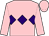 Pink, purple triple diamond