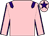 Pink, purple epaulettes, purple seams on sleeves, purple star on cap