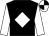 Black, white diamond & sleeves, qtd cap