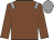 Chocolate, grey epaulets, grey cap