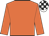 Orange body, orange arms, white cap, black checked