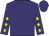 Purple body, purple arms, yellow stars, purple cap