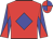 Red, blue diamond, Blue sleeves, Red diabolo, Red and blue quartered cap