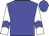 Blue body, white arms, blue chevron, blue cap
