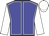 Blue body, white seams, white arms, white cap