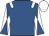 Royal blue, white epaulets, white and royal blue diabolo on sleeves, white cap