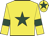Yellow, dark green star, armlets and star on cap