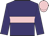Purple, pink hoop, purple sleeves, pink cap