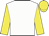 White body, yellow arms, yellow cap