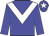 Big-blue body, white chevron, big-blue arms, big-blue cap, white star