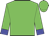 green, blue cuffs