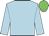 light blue, green cap