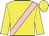 Yellow, pink sash