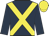 Dark Blue, Yellow cross belts, Dark Blue sleeves, Yellow cap