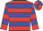 Red, blue hoops, quartered cap