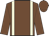 Chocolate, beige braces