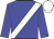 blue, white sash and cap