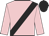 Pink, black sash and cap