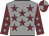 Grey, wine stars, wine sleeves, grey stars, quartered cap