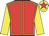 Red, yellow seams and sleeves, yellow cap, red star