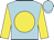 Light blue, yellow disc and sleeves