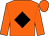 Orange, black diamond