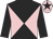 Black and pink diabolo, black sleeves, pink cap, black star