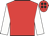 Red, white sleeves, red cap, black spots