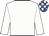 White, royal blue & white check cap
