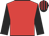 Red, black sleeves, striped cap
