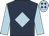 Dark Blue Body, Soft Blue Diamond, Soft Blue Arms, Soft Blue Cap, Dark Blue Diamonds