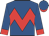 royal Blue, red chevron hoop, red cuffs, red peak on cap