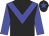 Black body, blue chevron, blue arms, black cap, blue star