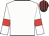 White, Red armlets, Black and Red striped cap