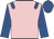 Pink, Royal Blue epaulettes, sleeves and cap