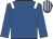 Royal blue, white epaulets, striped cap