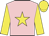 Pink, yellow star, sleeves and cap