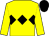Yellow, black triple diamond and cap