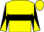 Yellow, black hoop, black and yellow diabolo on sleeves