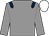 GREY, DARK BLUE epaulets, WHITE cap