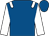 Royal blue, white epaulets and sleeves