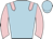 Light Blue, Pink epaulettes and sleeves, Light Blue cap