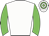 White body, big-green arms, white cap, big-green hooped