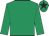 Emerald green, emerald green cap, black star