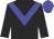 Black, blue chevron, black sleeves, blue cap