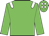 Green, white epaulettes, green cap, white spots